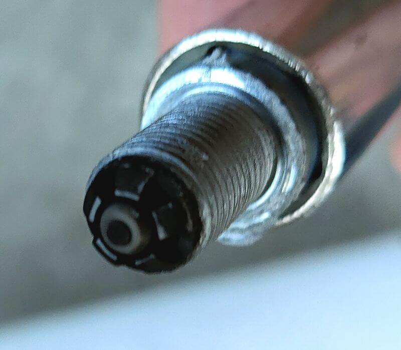 カブったブリスクプラグ