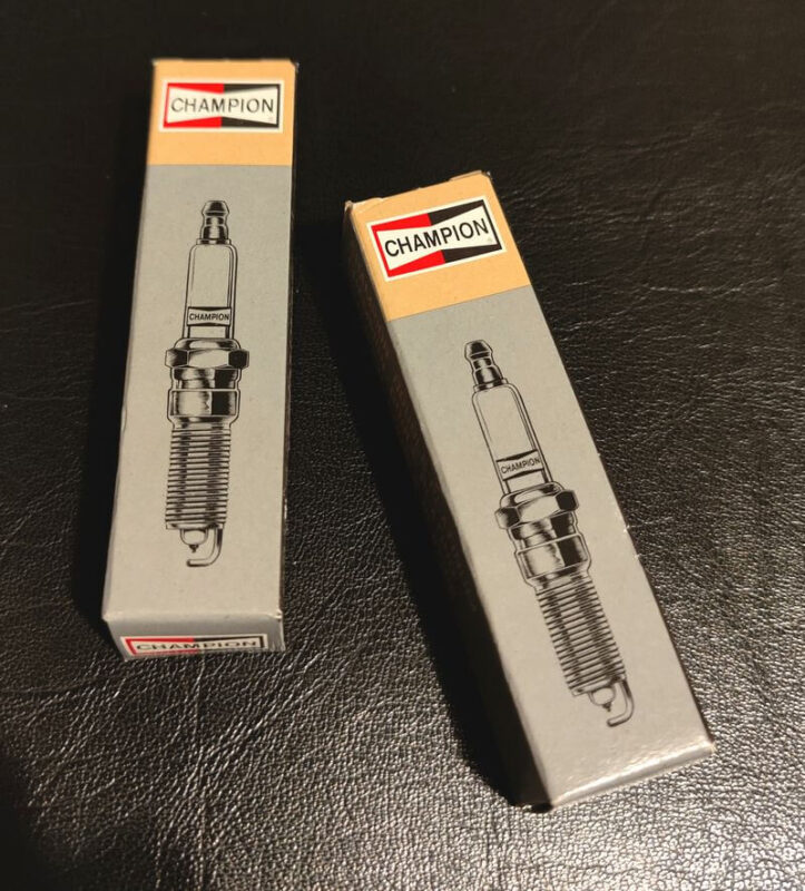 チャンピオンダブルプラチナプラグ外箱
