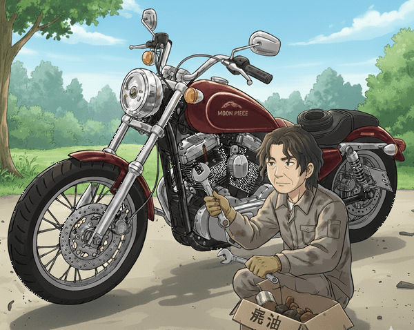 スポーツスター整備