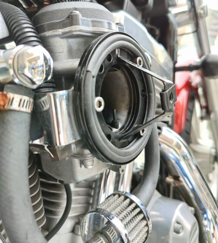 ゴムモール貼り付け　側面