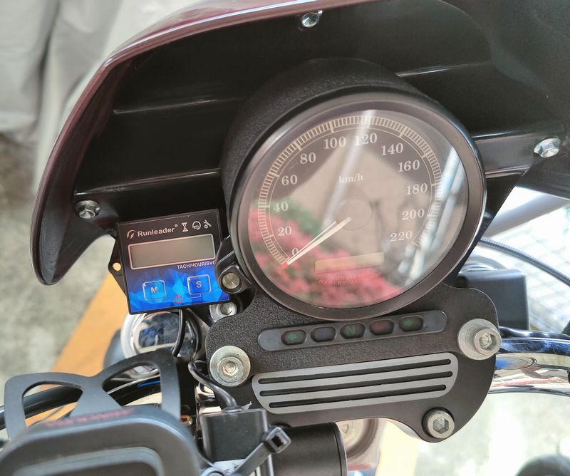 簡易タコメーター設置