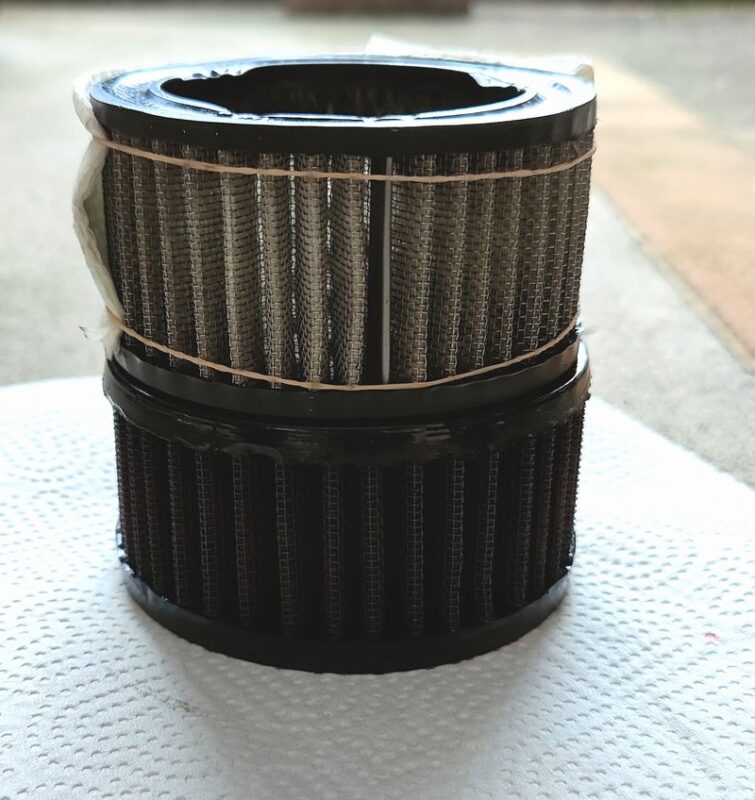 エアフィルター大きさ比較１