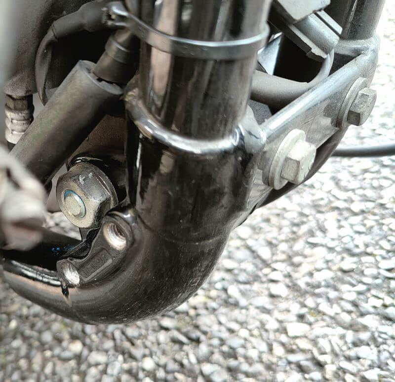 90Nmで絞めたナット