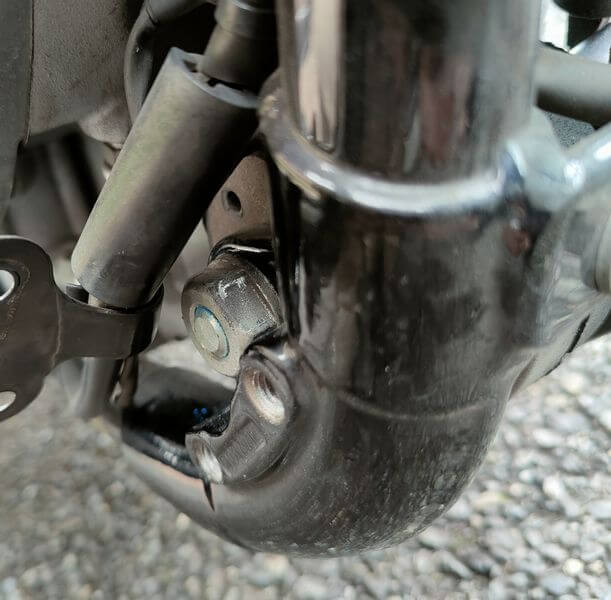 95Nmで絞めたナット