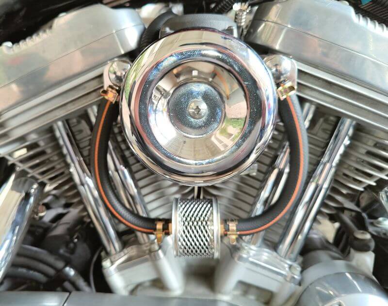 モーターロックブリーザーフィルター装着画像