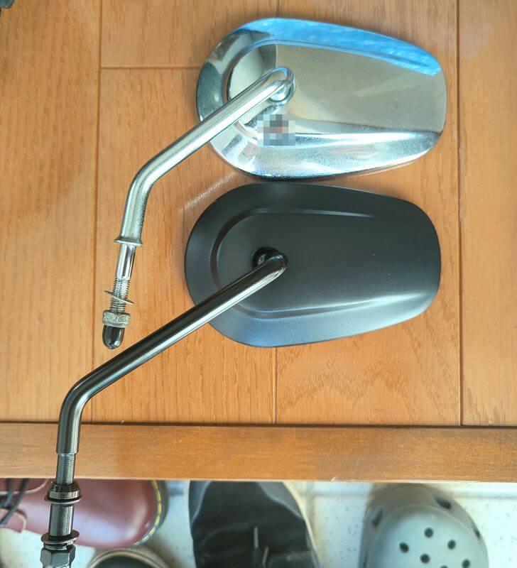 純正ミラーとの比較