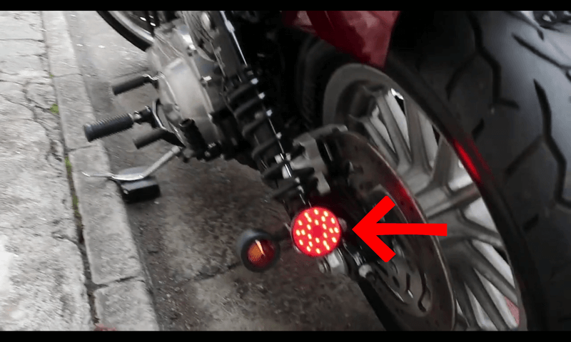 テールランプ左